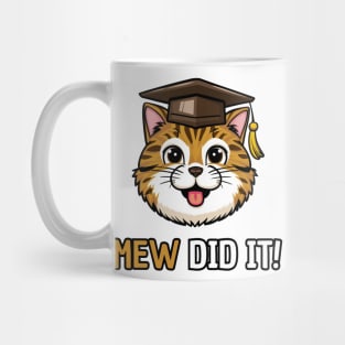 Cat Graduation Funny Mug